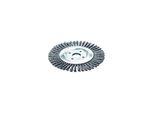 RundbüRste D.125Mm Bohr.DrahtstäRke 0,5Mm Sta 6Mm 15000Min-¹ Lessmann (473201EZ)