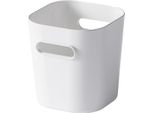 Smartstore 11210 Smartstore Box Compact Slim, 1,32 Litri, Bianco