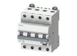 Siemens RCBO combi switch 3P+N 30mA 6kA C16A