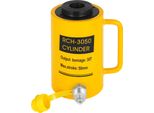 Cilindro Idraulico Vevor Cilindro Idraulico Capacità 30T Cilindro Idraulico 50 Mm Corsa A Semplice Effetto Giallo Portatile, Martinetto Idraulico Martinetto A Pistone Cavo Cilindro Idraulico 10,8 Kg Per I Produttori Di Rigger