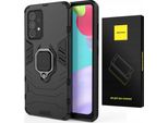 Custodia Spacecase X-Ring Per Galaxy A52 5G Nero