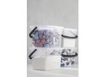 Hermia Concept, KARE4LDTRJN4LU - Bianco, Set Di Contenitori (4 Pezzi), Bianco, 100 % Plastica, 16 X 23 X 18 Cm