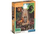 Clementoni - Puzzle 1000 El. Disney KróL Lew, Produkt Premium Dla Rodzinnej Zabawy