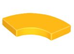 Lego® 2X2 Piastrelle Angolo Rotondo 27925 - 250 Pezzi Arancione Chiaro
