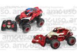 Van Der Meulen Monster Jam Rc Marvel Iron Man E Spider-Man 2-Pack 1:24