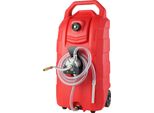 Carrello Carburante 60L Tanica Carburante Tanica Benzina Pe 460X533X930Mm Contenitore Serbatoio Gas 7,8 L/Min Portata Massima Tanica Di Ricambio Serbatoio Benzina Portata Tanica Di Ricambio Serbatoio Benzina Adatto Per Gasolio, Olio Lubrificante, Benzina