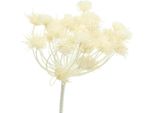 Aneto Bianco Neve 117Cm - Fiore Artificiale Per Decorazione Invernale, Decorazione Natalizia