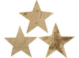 Stelle Di Cocco Naturale 5Cm - Set Di 50 Per Decorazioni Natalizie E Da Tavola
