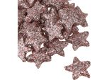 Mini Decorazione A Pioggia Stelle Glimmer Rosa 1,5 Cm Decorazione Creativa Da Tavolo 144 Pezzi