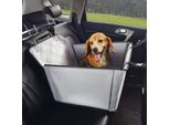Seggiolino Auto Per Cani Seggiolino Posteriore Per Cani Panca Posteriore Per Auto 605X605X500 Mm Grigio