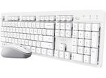 Trust Trust Tastiera Ody Ii Mouse Incluso Home/Office Rf Wireless Qwerty Us English Bianco