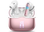 Bluetooth 5.3 In Ear Cuffie Con 4 Enc Noise Cancelling Mic, Cuffie Wireless Bassi Profondi Auricolari Senza Fili 40Hd, IP7 Auricolari Impermeabili