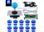 Sj@Jx Arcade Game Led Diy Kit Tastiera Meccanica Interruttore Pc Mame Retropie Joystick Controller Zero Delay Usb Encoder