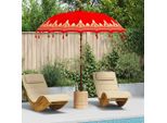 Vidaxl Ombrellone Balinese Rosso 215 X 215 X 260 Cm