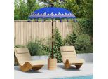 Vidaxl Ombrellone Balinese Blu 185 X 185 X 260 Cm