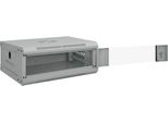 Vidaxl Armadio Di Rete Con Contenitore Grigio 53 X 35 X 21 Cm Acciaio