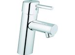 Grohe Concetto Mitigeur Monocommandé Pour Lavabo, S-Size, Saillie 101Mm, Vidage Push-Open, Chrome, 23931001, 23931001