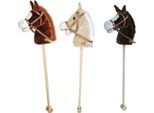 Cavallo A Dondolo In Peluche Basic Con Suono 97 Cm Assortito