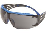 Occhiali Di Sicurezza Securefit SF401 En 166 Stanghette Blu/Grigio, Lenti Grigie Pc