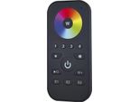 Telecomando Mcled Rf Rgbw 4 Canali Nero Incl. Supporto A Parete