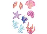 Roth 658112 Roth Decorazione Con Ferro Da Stiro Per Zaino Scolastico In Tessuto Fai Da Te, Magic Sea