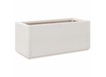 Vidaxl Fioriera Bianca 80X36X35 Cm Pp