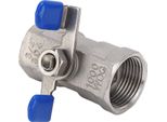 Valvola A Sfera, Valvola A Sfera Del Porto Completo, Valvola A Sfera 3/4In, Valvola A Sfera Della Filettatura Femminile, Valvola A Sfera Dell'acciaio Inossidabile, Valvola A Sfera DN20
