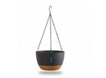 Vaso Per Piante Di Fiori Appesi, Fioriera Appesa, Cesto Appeso A Doppia Catena, Bacino Automatico Di Assorbimento Dell'acqua, Vaso Per Piante Appese