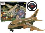 Samolot R/C Zdalnie Sterowany Wojskowy Moro ŚWiatłA Pilot