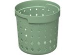 Nhg 51230803 Nhg Cestino Portaoggetti Seoul Round Organizer M, Pp, Verde