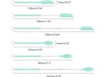 2Pcs Mini Silicone Spatula Set Riutilizzabile Retrattile Piccolo Sottile Barattolo Raschietto Per Trucco Bellezza Cucina