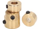 4PCS Punta Di Trapano Arresto Collare Ottone Posizionamento Veloce Bloccaggio Punta Di Trapano Anello Di Limite Per La Lavorazione Del Legno 6 8 9 10Mm