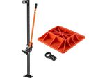 Martinetto Per Trattori Fuoristrada 3,18T - Con Base - 130,1-1380Mm Martinetto - Per Veicoli E Trattori Agricoli