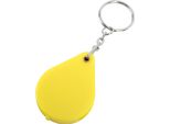 Portachiavi Con Lente D'ingrandimento 10X Mini Lente D'ingrandimento Portatile Pieghevole Con Portachiavi Per Lettura All'aperto Giallo