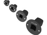4Pcs Basso Profilo Adattatore Set Inserto Azionamento Riduzione Acciaio Inox 1Inx3/4In 3/4Inx1/2In 1/2Inx3/8In 3/8Inx1/4In