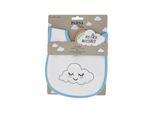 Parsa Baby Lätzchen mit Wolke. 3-6 Monate - Blau