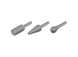 Set Di Raspe Kreator 3 Pezzi Fresa Per Legno Acciaio Al Carbonio Testa Fresa Per Legno - 6 Mm