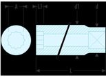 Facom Steckschluessel 1/4" 12-Kant 10Mm"