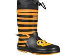Dare 2B Kids Mudplay Dinosauro Wellies RG4788 (35 Eu) (Giallo/Nero A Righe)
