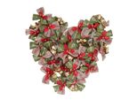 Mini Fiocco Con Campane, Fiocco Natalizio Con Campane, Fiocco Natalizio Con Campane, Mini Fiocco Natalizio Con Campane, Mini Fiocco Ornamento, Mini Fiocco Con Campane