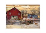 Cobble Hill Puzzle Inverno In Fattoria 1000 Pezzi