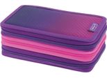 Herlitz 300001559 Herlitz School Case Tricase "Dip Dye Pink"", 31 Pezzi"