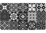 Tampone In Schiuma Stampata Salou, 45 X 75 Cm, Nero