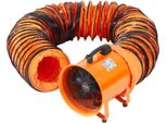 Ventilatore Da Costruzione Motore Ca Da 300 W Ventilatore Da Costruzione 2830 Giri/Min Ventilatore Da Costruzione Soffiante 1720 Cfm (2922 M3/H) Ventilatore Assiale Tubo Flessibile Da 10 M Ventilatore Assiale 79 Db Livello Di Rumorosità Ventilatore Industriale IP44