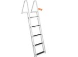 Scaletta Da Bagno Rimovibile Per Barca 5 Gradini Portata 159 Kg 610X455X1825 Mm