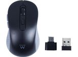 Mouse Senza Fili Ewent Ew3204 Taglia Unica
