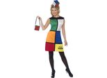 Smiffys - Costume - Donna SM1135 (L) (Multicolore)