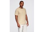 Ombre Clothing Maglietta Da Uomo A Maniche Corte Tagi Sabbia S