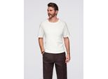 Ombre Clothing Maglietta Da Uomo A Maniche Corte Tagi Bianco Xxl