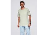 Ombre Clothing Maglietta Da Uomo A Maniche Corte Tagi Pistacchio S